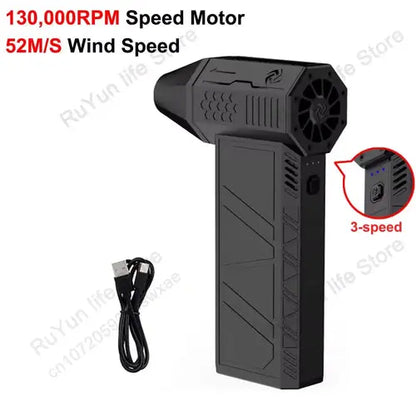 CAER 140,000RPM Air Blower Turbo Jet Fan Electric Power Display