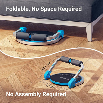 Ultimate Ab Toner: Adjustable Resistance & Auto-Rebound for Core Power! MERACH Store