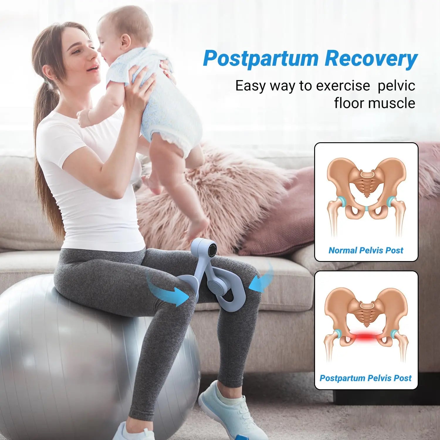 Smart Squeeze Trainer – Tone Thighs & Pelvic Floor with Ease!