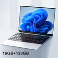 Portátil ultrafino de 14,1" 16 GB de RAM 2 TB SSD Intel N3700 Portátil para juegos Pantalla de 1920*1080 Ordenador de oficina y estudio PC Windows 11 Pro