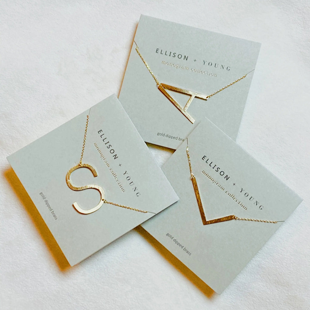 View details for Monogram Collection Initial Necklace