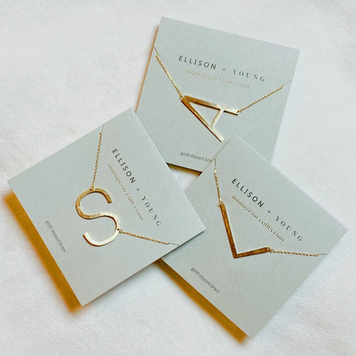 View details for Monogram Collection Initial Necklace