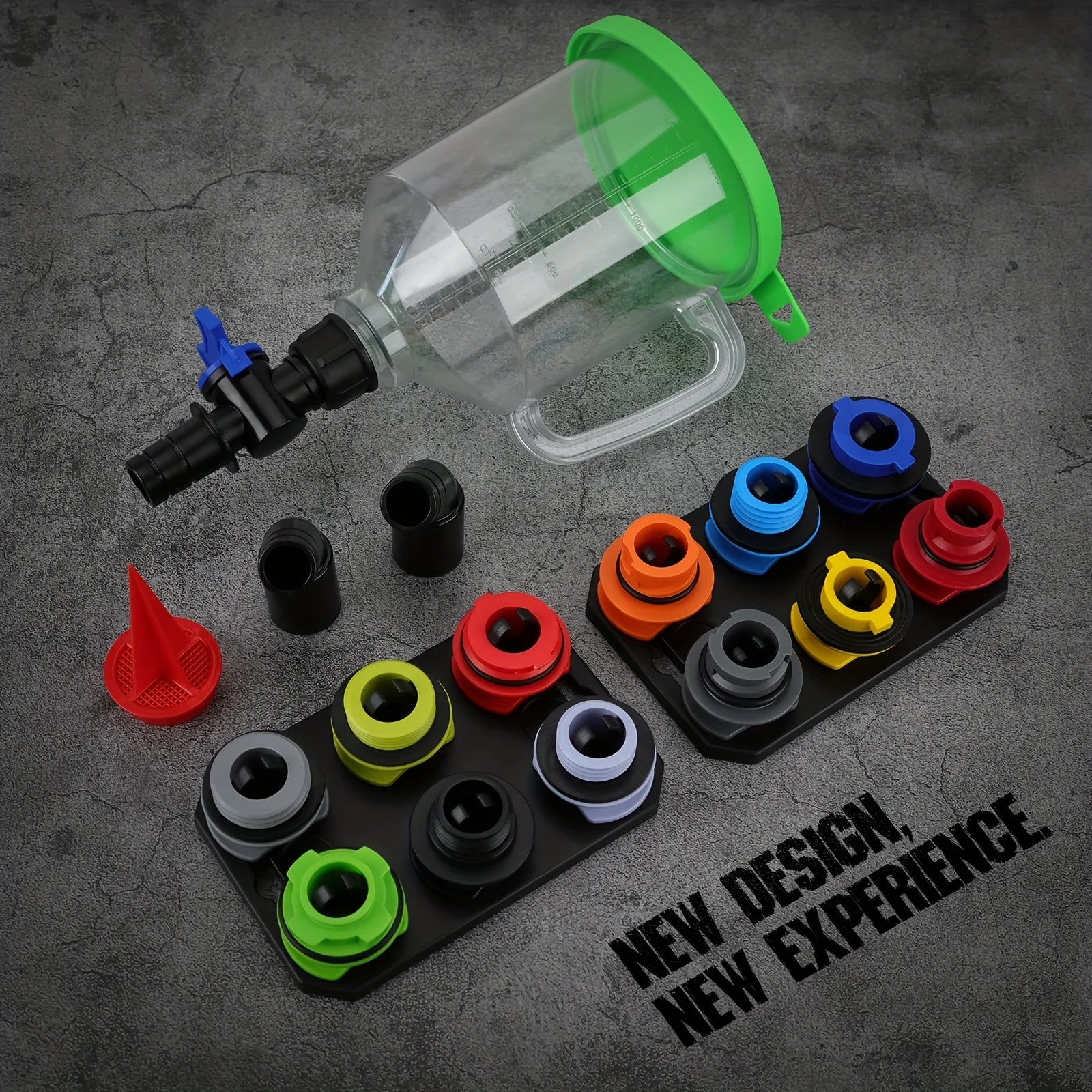 Kit de embudo FlowMate™: vertido de aceite sin ensuciar y fácil