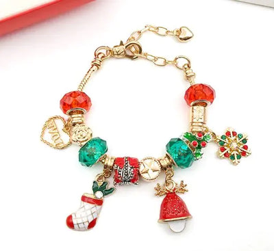 Christmas Themed DIY Bracelet