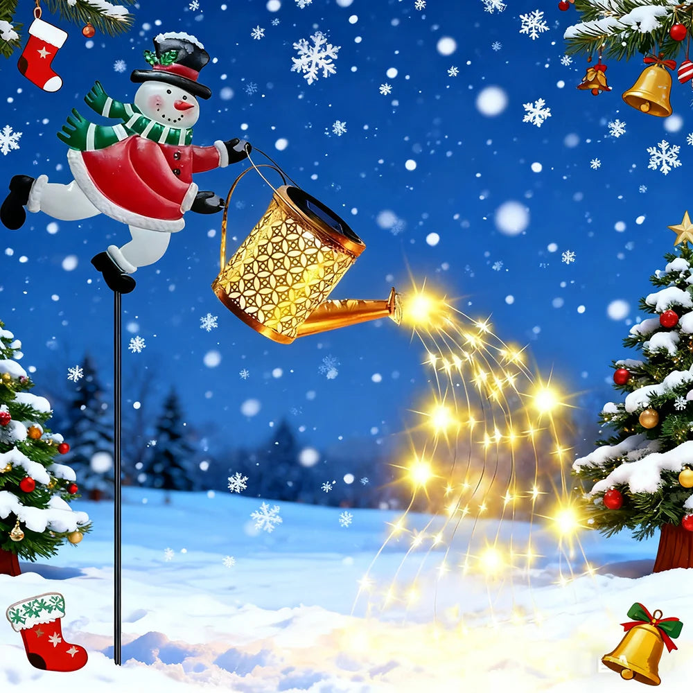 Luces solares para hervidor SantaGlow™ 🎅✨