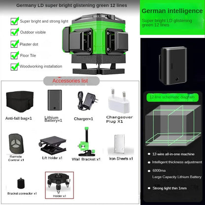 tripod/nivel a laser 16 Lines Laser profesional Level green line Self-leveling 360 autonivelant Shop1103845890 Store