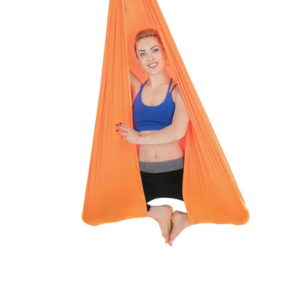 Aerial Yoga Hammock Elastic Nylon Yoga Training Belt Anti Gravity Yoga AliExpress