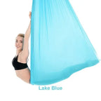 Aerial Yoga Hammock Elastic Nylon Yoga Training Belt Anti Gravity Yoga AliExpress