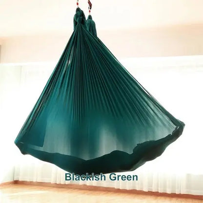 Aerial Yoga Hammock Elastic Nylon Yoga Training Belt Anti Gravity Yoga AliExpress