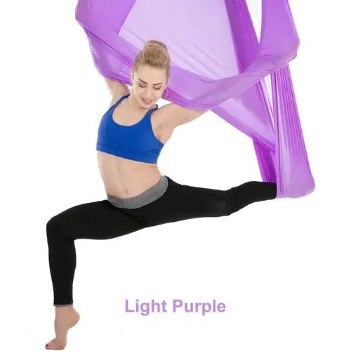 Aerial Yoga Hammock Elastic Nylon Yoga Training Belt Anti Gravity Yoga AliExpress