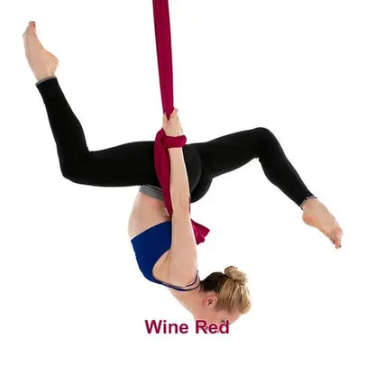 Aerial Yoga Hammock Elastic Nylon Yoga Training Belt Anti Gravity Yoga AliExpress