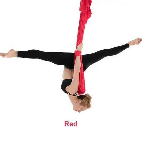 Aerial Yoga Hammock Elastic Nylon Yoga Training Belt Anti Gravity Yoga AliExpress