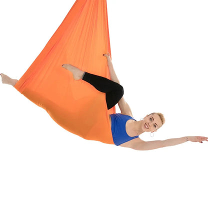 Aerial Yoga Hammock Elastic Nylon Yoga Training Belt Anti Gravity Yoga AliExpress