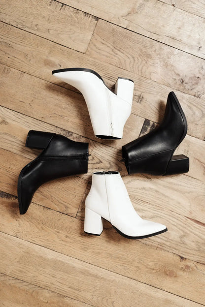 View details for Amari Ankle Boots in White Amari Ankle Boots in White