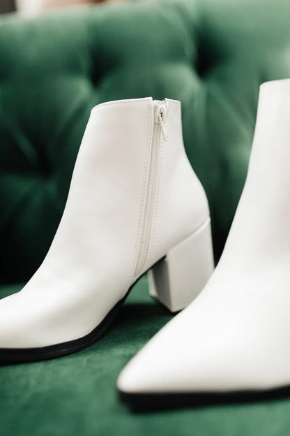 View details for Amari Ankle Boots in White Amari Ankle Boots in White