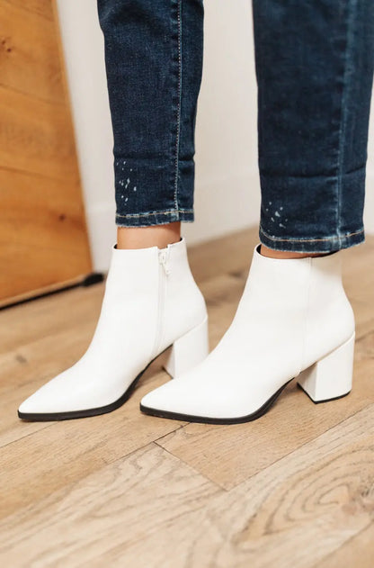 View details for Amari Ankle Boots in White Amari Ankle Boots in White