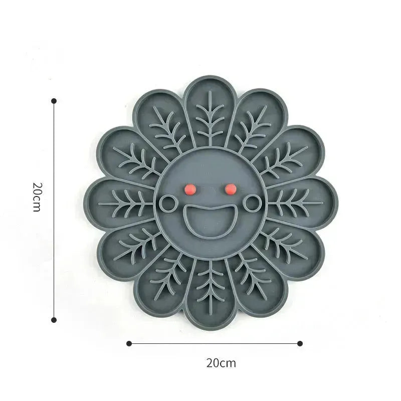 Fish Shape Silicone Lick Mat - Slow Feeding Food Bowl for Pets CDDMPET Official Store