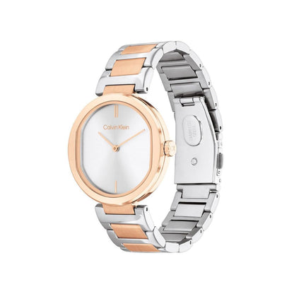 Calvin Klein 25200251 Women's Silver Analog Watch Secret Melody Store