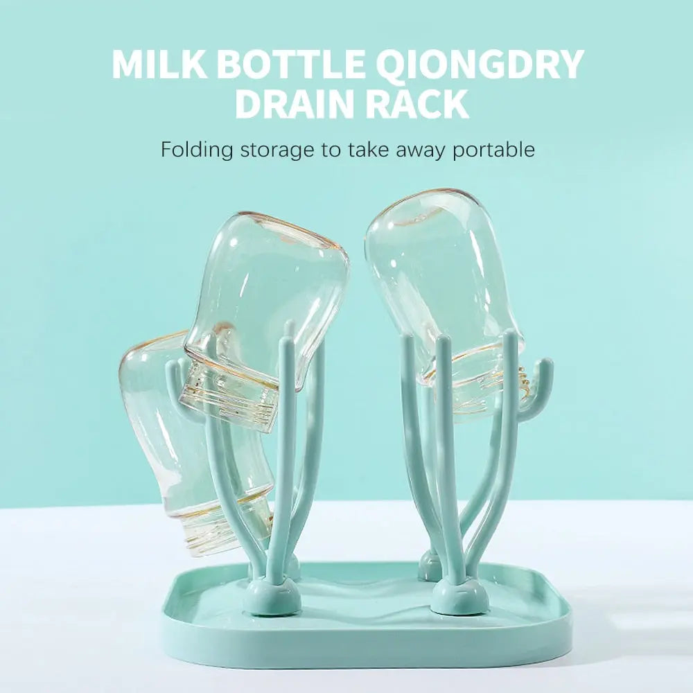 Baby Bottle Drain Rack Drying Racks Nipple Feeding Cup Holder Storage