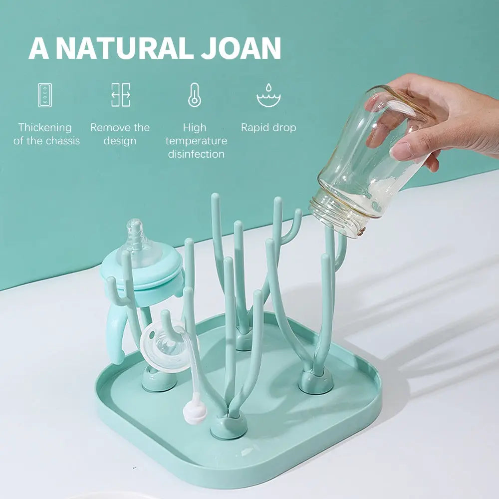 Baby Bottle Drain Rack Drying Racks Nipple Feeding Cup Holder Storage