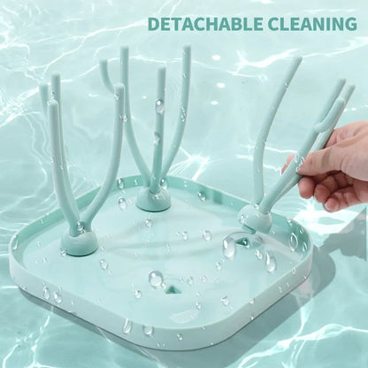 Baby Bottle Drain Rack Drying Racks Nipple Feeding Cup Holder Storage