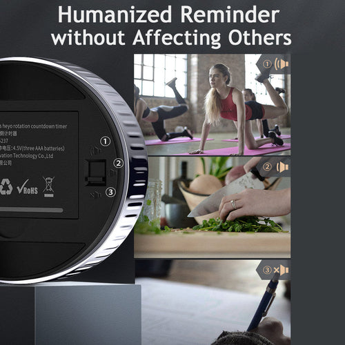 Baseus Magnetic Kitchen Timer Digital Timer Manual Countdown Alarm AliExpress