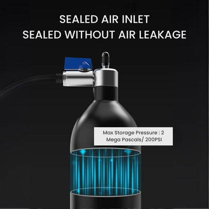 Bike Tubeless Tire Booster 1.3L Air Bottle with Valve