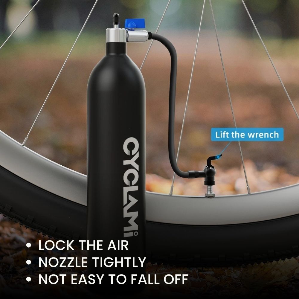 Bike Tubeless Tire Booster 1.3L Air Bottle with Valve