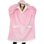 Blanket With Sleeves Women Oversized Winter Hoodie Fleece Warm Hoodies