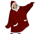 Blanket With Sleeves Women Oversized Winter Hoodie Fleece Warm Hoodies