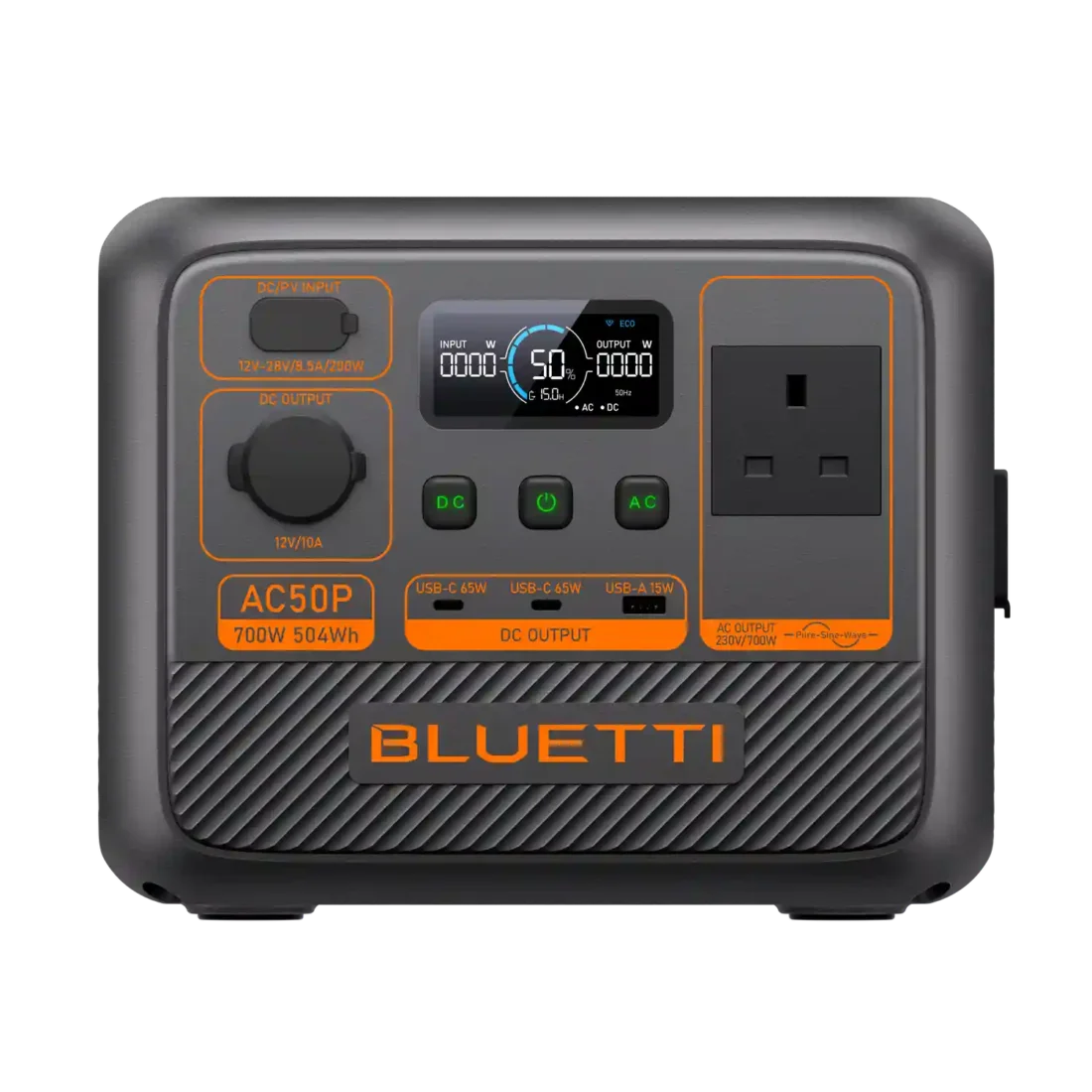 New: Bluetti AC50P portable solar power station 700W / 504Wh BLUETTI Official Store