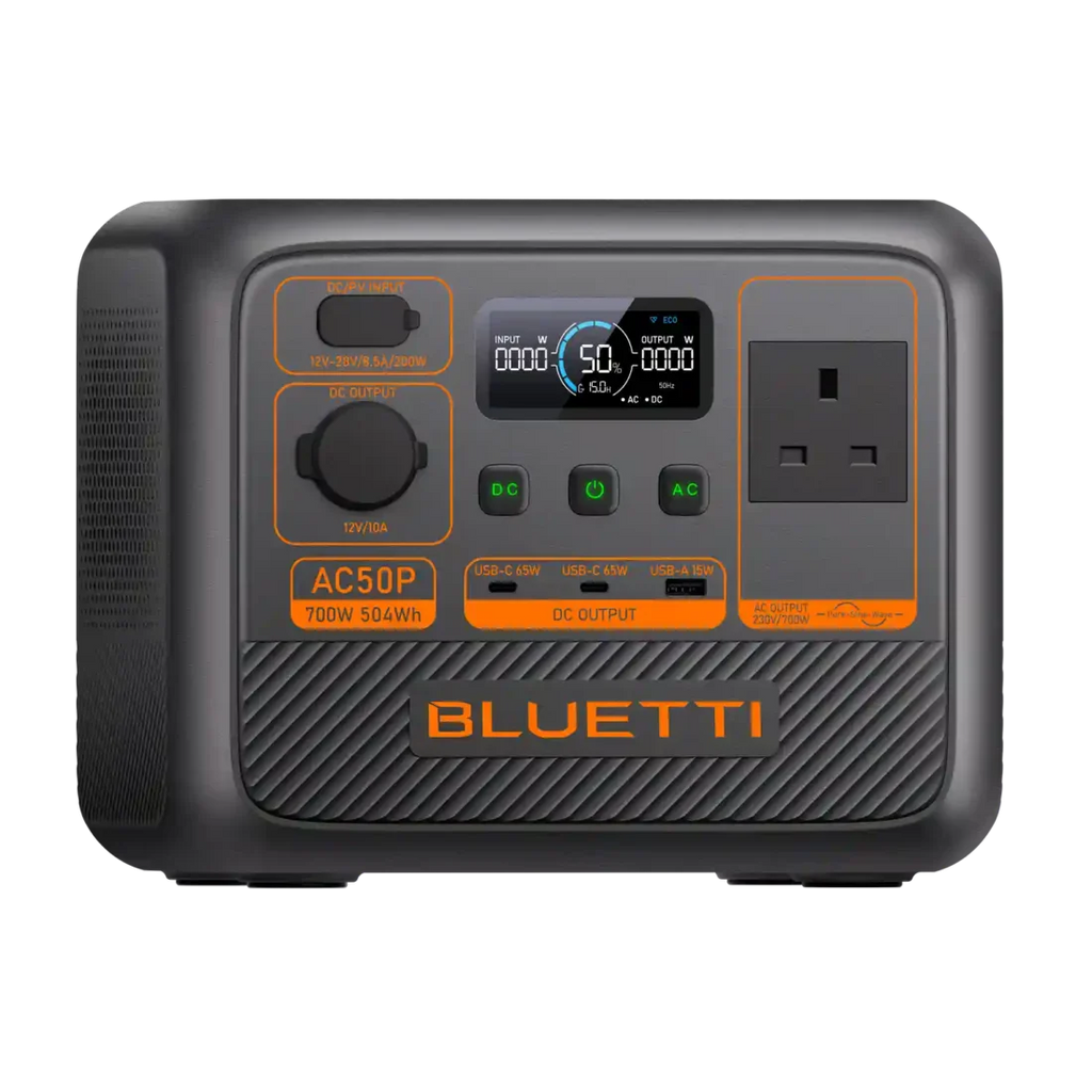 New: Bluetti AC50P portable solar power station 700W / 504Wh BLUETTI Official Store