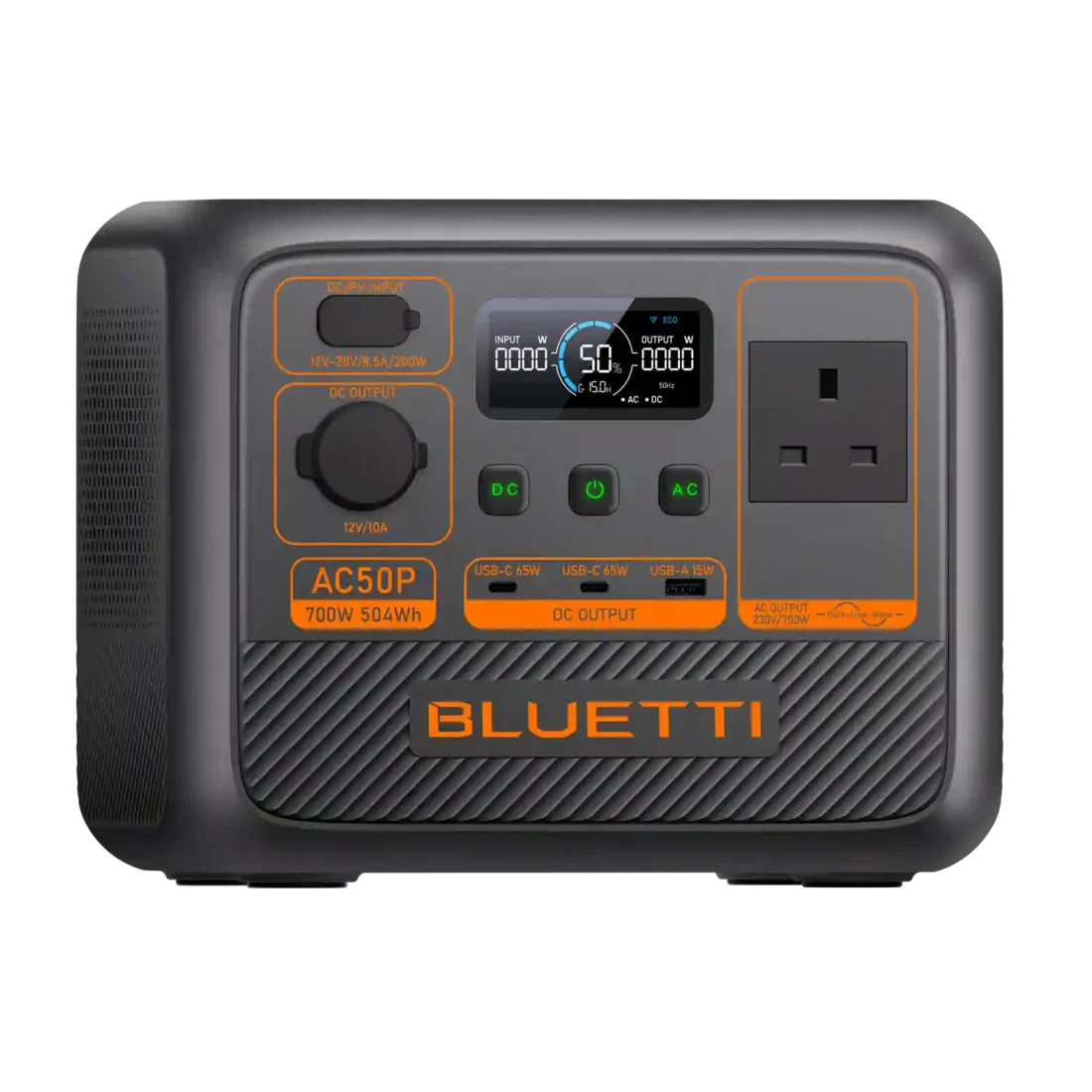 New: Bluetti AC50P portable solar power station 700W / 504Wh BLUETTI Official Store