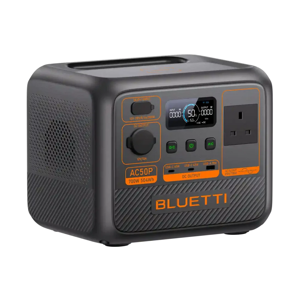New: Bluetti AC50P portable solar power station 700W / 504Wh BLUETTI Official Store