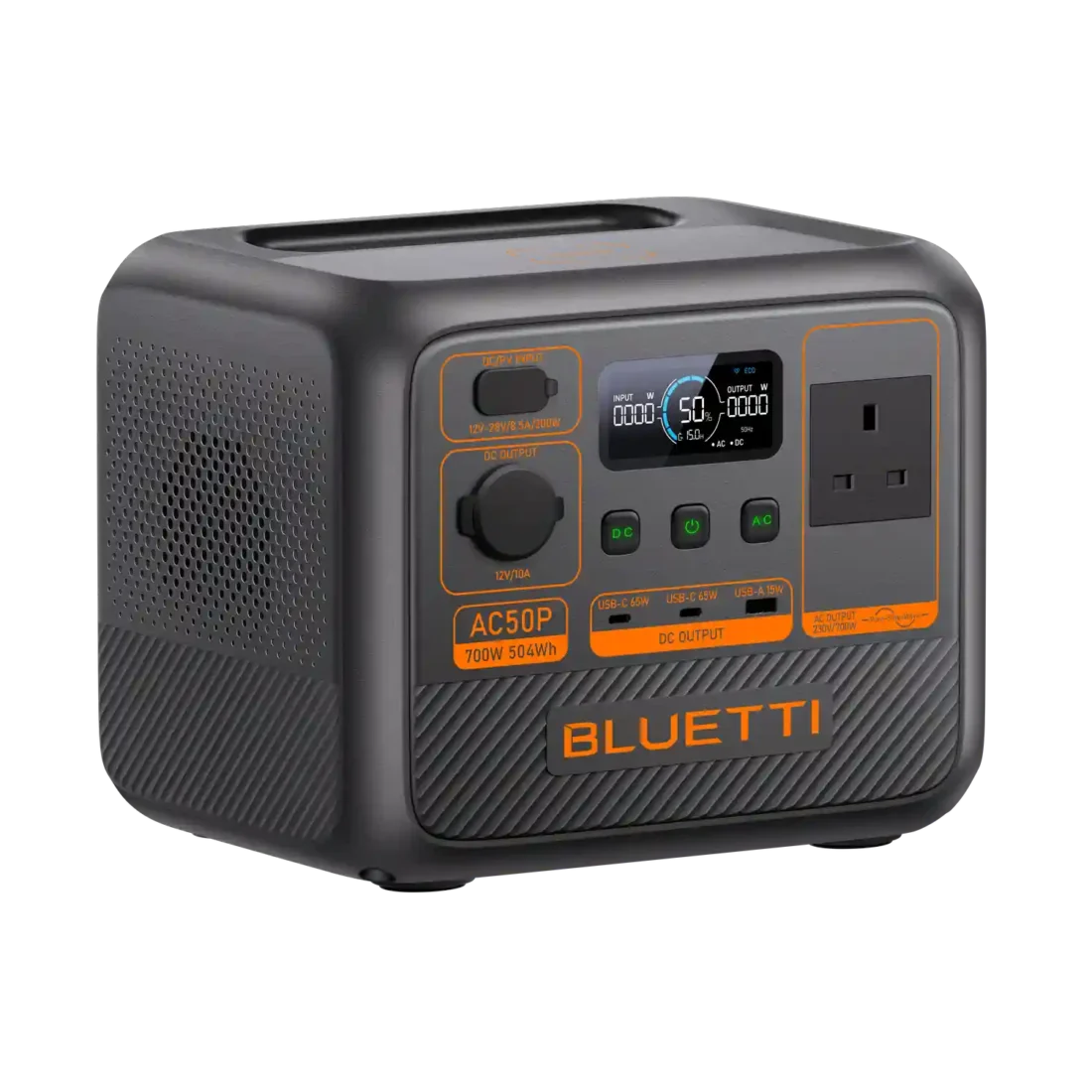 New: Bluetti AC50P portable solar power station 700W / 504Wh BLUETTI Official Store