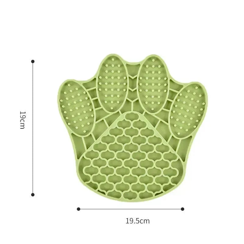 Fish Shape Silicone Lick Mat - Slow Feeding Food Bowl for Pets CDDMPET Official Store