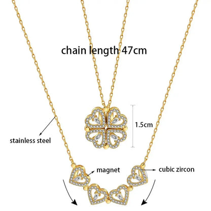 Carlidana Transform Luxury Fashion Four Leaf Clover Transformer