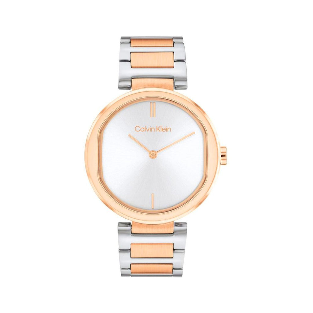 Calvin Klein 25200251 Women's Silver Analog Watch Secret Melody Store