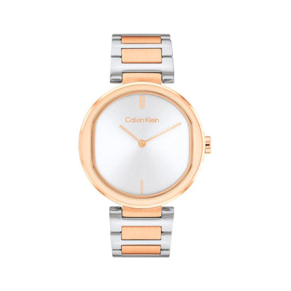 Calvin Klein 25200251 Women's Silver Analog Watch Secret Melody Store