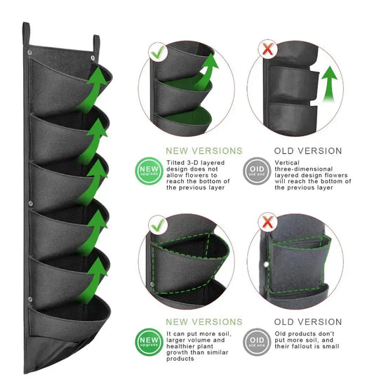 View details for Vertical Hanging Garden Flower Pots Vertical Hanging Garden Flower Pots