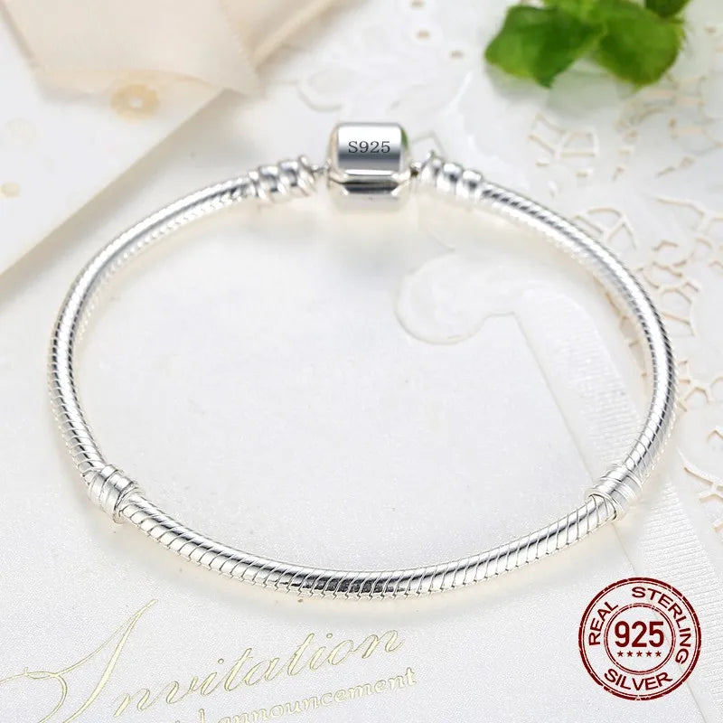 Handmade Snake Bone Bracelet – 925 Sterling BAYTTLING Store