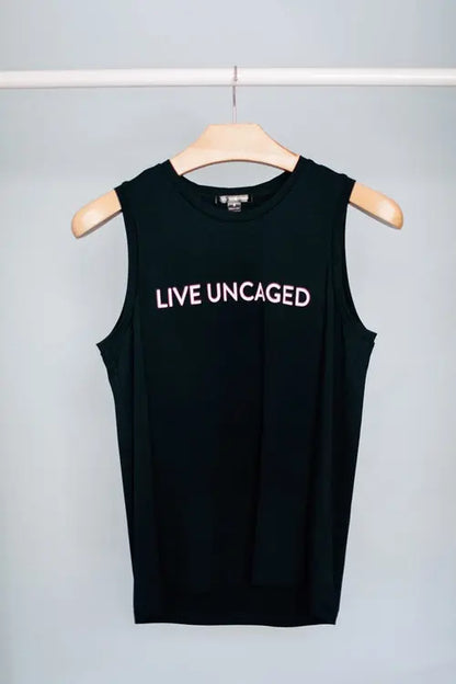 LIVE UNCAGED Tank Salmon Bella