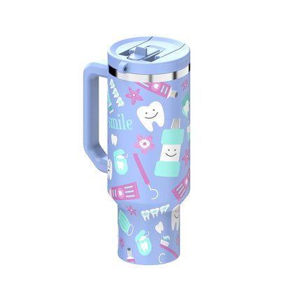 Dental Hero 40oz DuoLid Tumbler With Charms - PREORDER South Bay Evans General Store