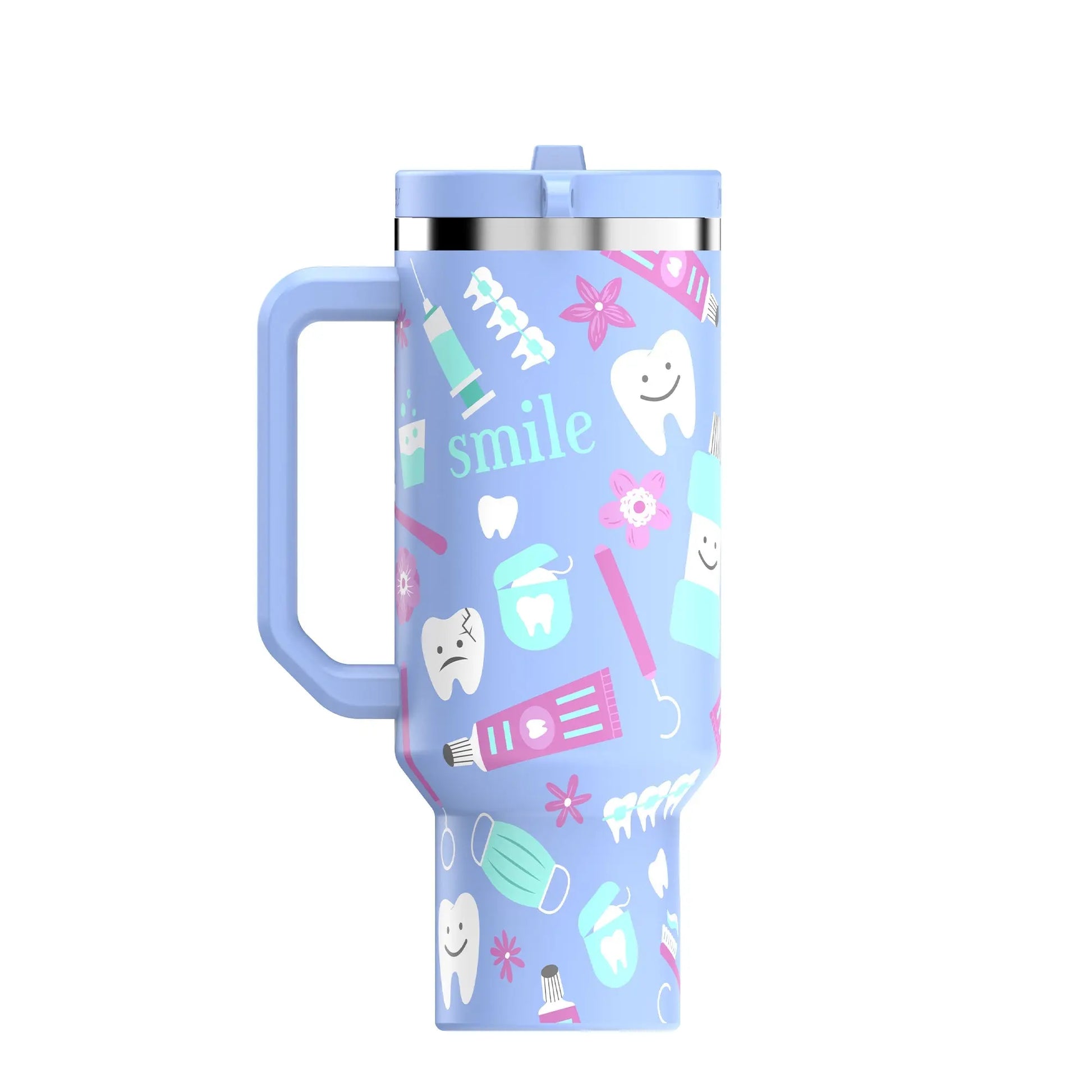 Dental Hero 40oz DuoLid Tumbler With Charms - PREORDER South Bay Evans General Store