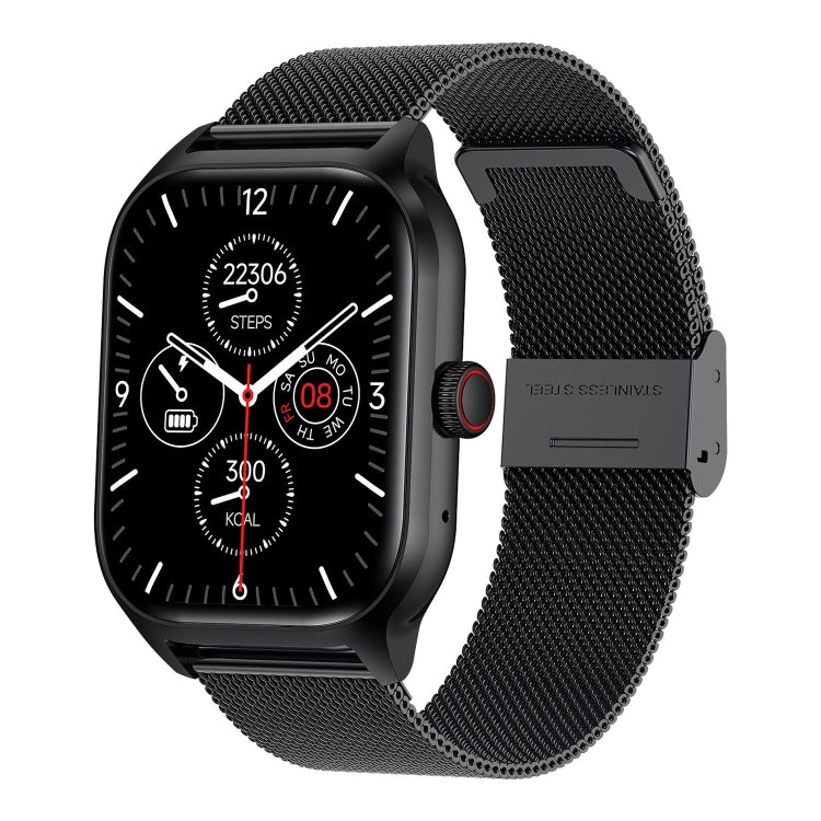 LEMFO LT10 2.01 inch TFT Screen Smart Watch Supports Bluetooth Call / Health Monitoring, Steel Strap, Silicone Strap CJDropshipping