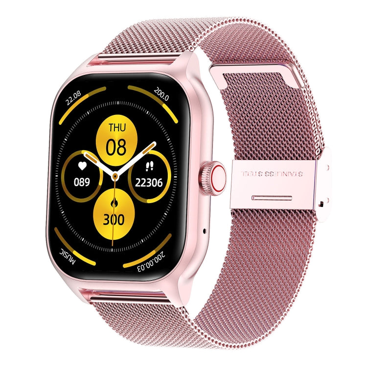 LEMFO LT10 2.01 inch TFT Screen Smart Watch Supports Bluetooth Call / Health Monitoring, Steel Strap, Silicone Strap CJDropshipping