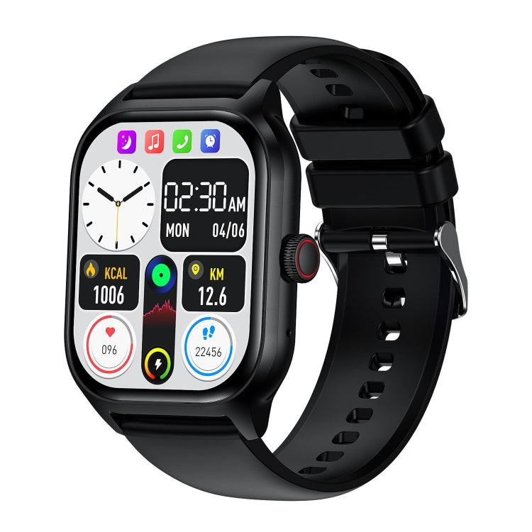 LEMFO LT10 2.01 inch TFT Screen Smart Watch Supports Bluetooth Call / Health Monitoring, Steel Strap, Silicone Strap CJDropshipping