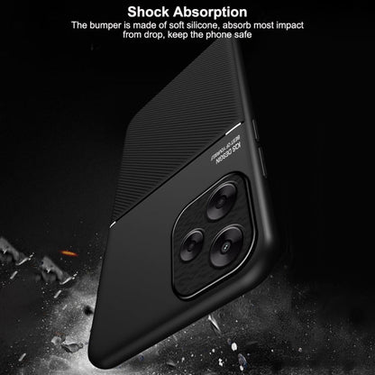 For Redmi K70 Ultra Classic Tilt Strip Grain Magnetic Shockproof PC + TPU Phone Case(Red) Xiaomi Ccc In Eu Store