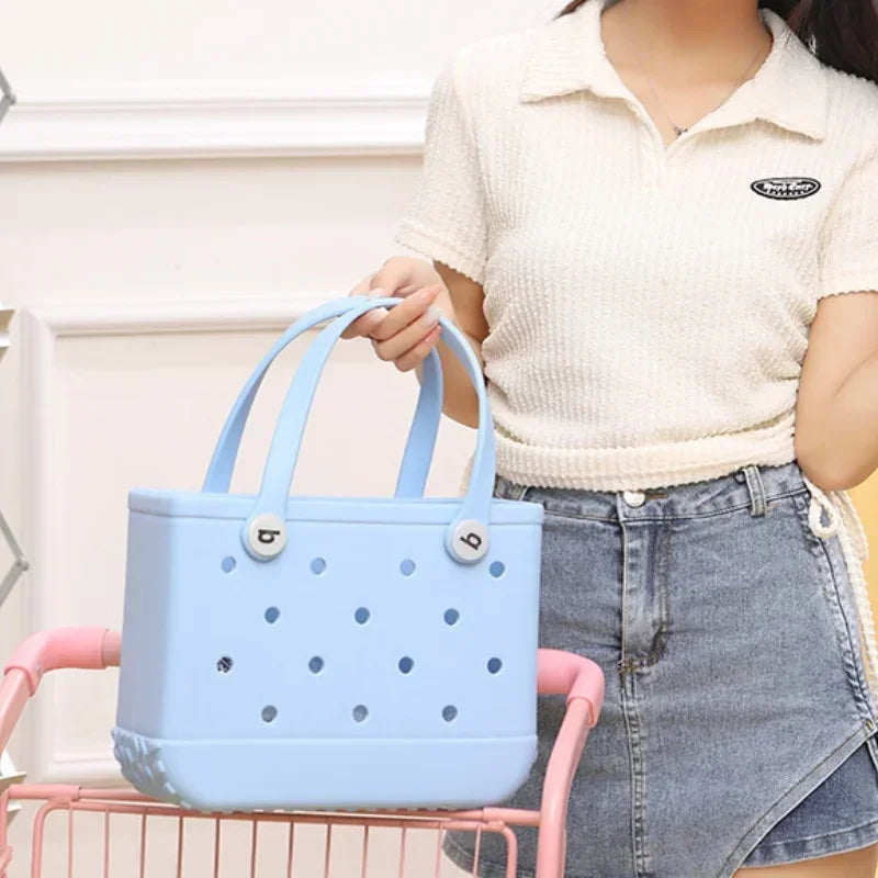 Rubber Jelly Tote Bogg Bag New life 88 Store
