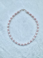 Pink Opal & Jade Necklace South Bay Evans General Store